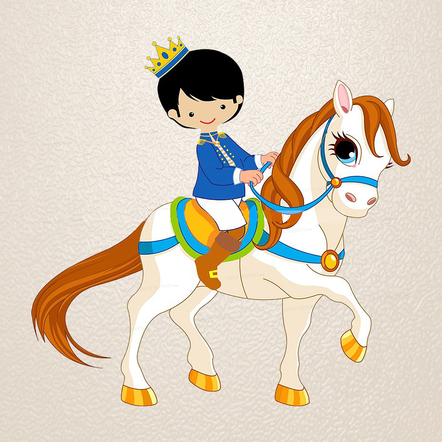 Prince Theme Horse Ride Cutout