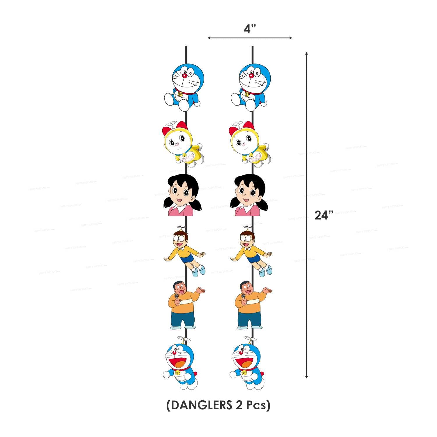 Doraemon Theme Basic Combo Kit - image 4 of 4 | Party Supplies India