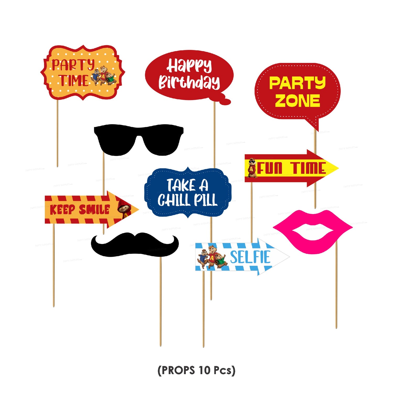 Alvin and Chipmunks Theme Classic Combo Kit - image 13 of 14 | Party Supplies India