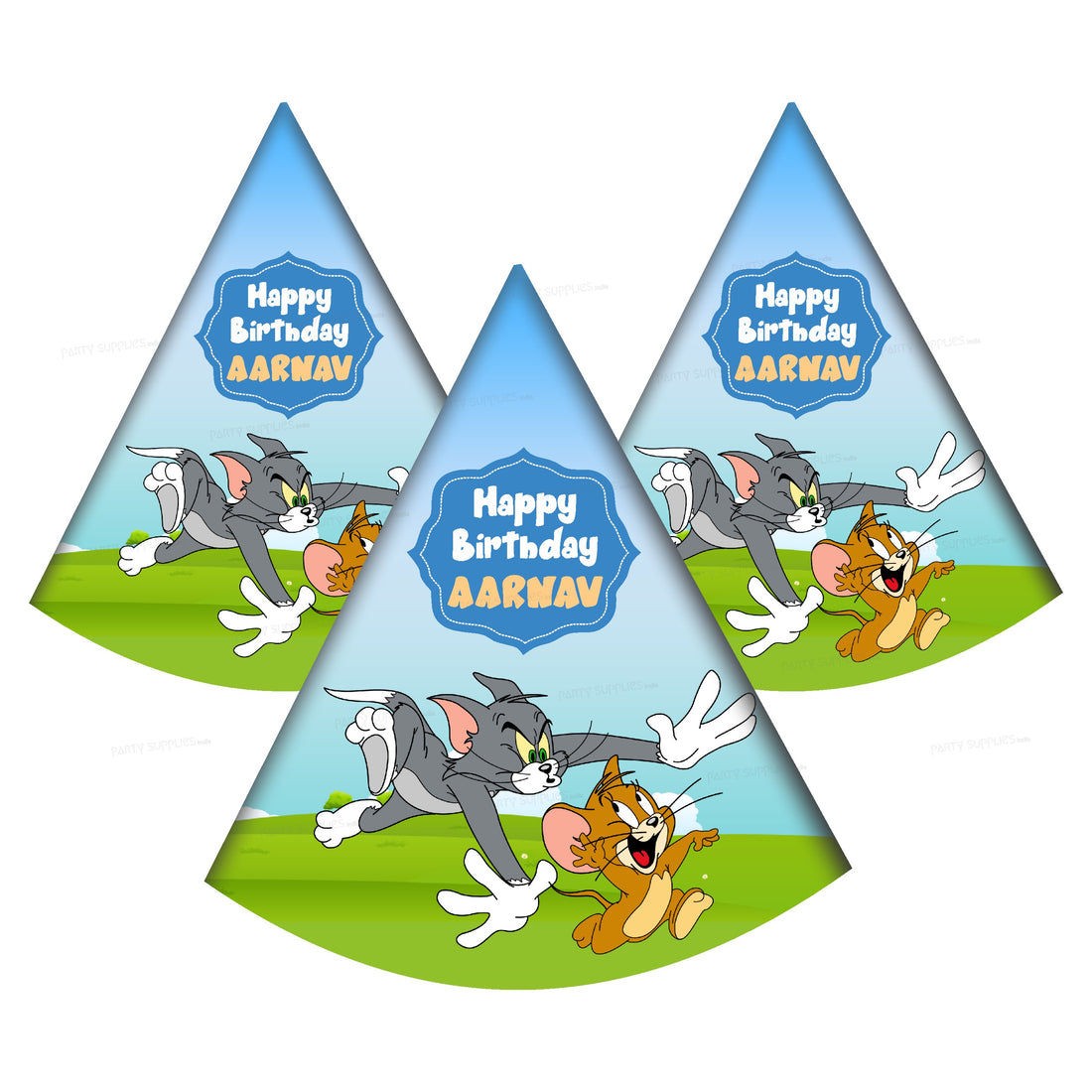 Tom & Jerry Theme Personalized Hat