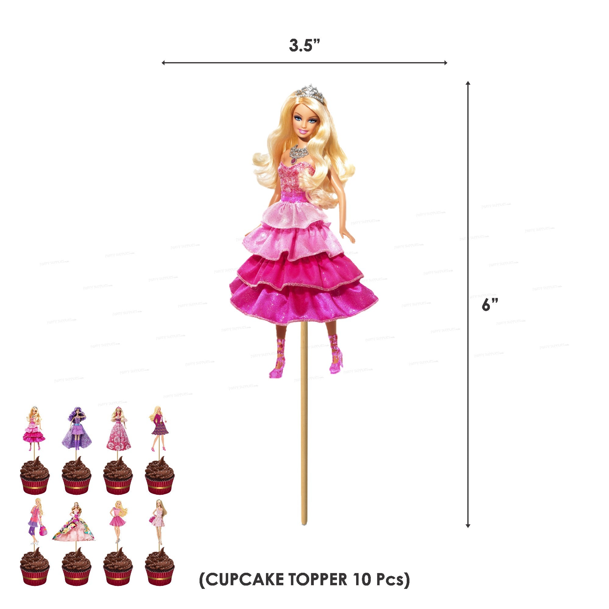 Barbie Theme Premium Combo Kit