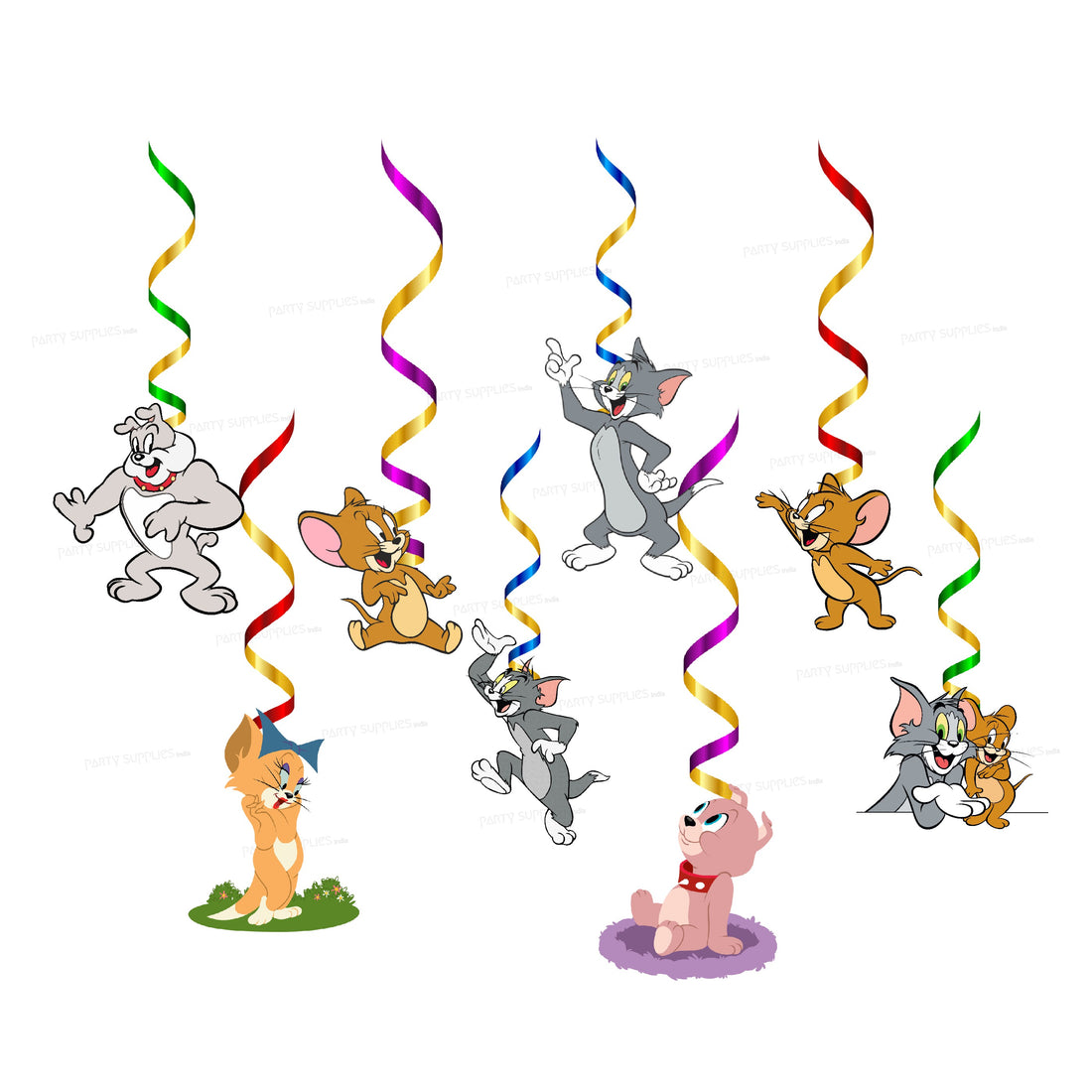 Tom & Jerry Theme Swirls