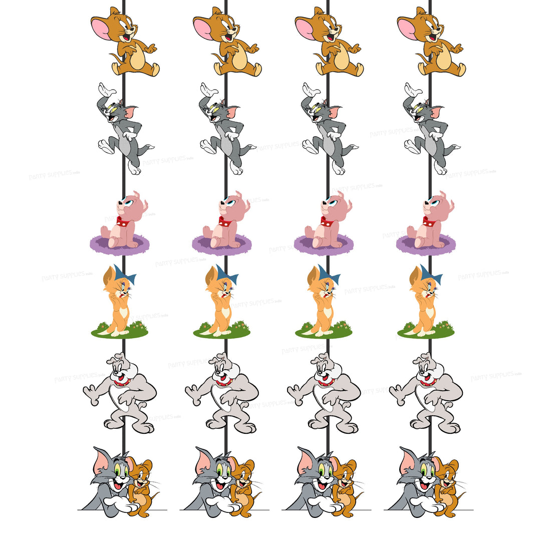 Tom & Jerry Theme Character Dangler