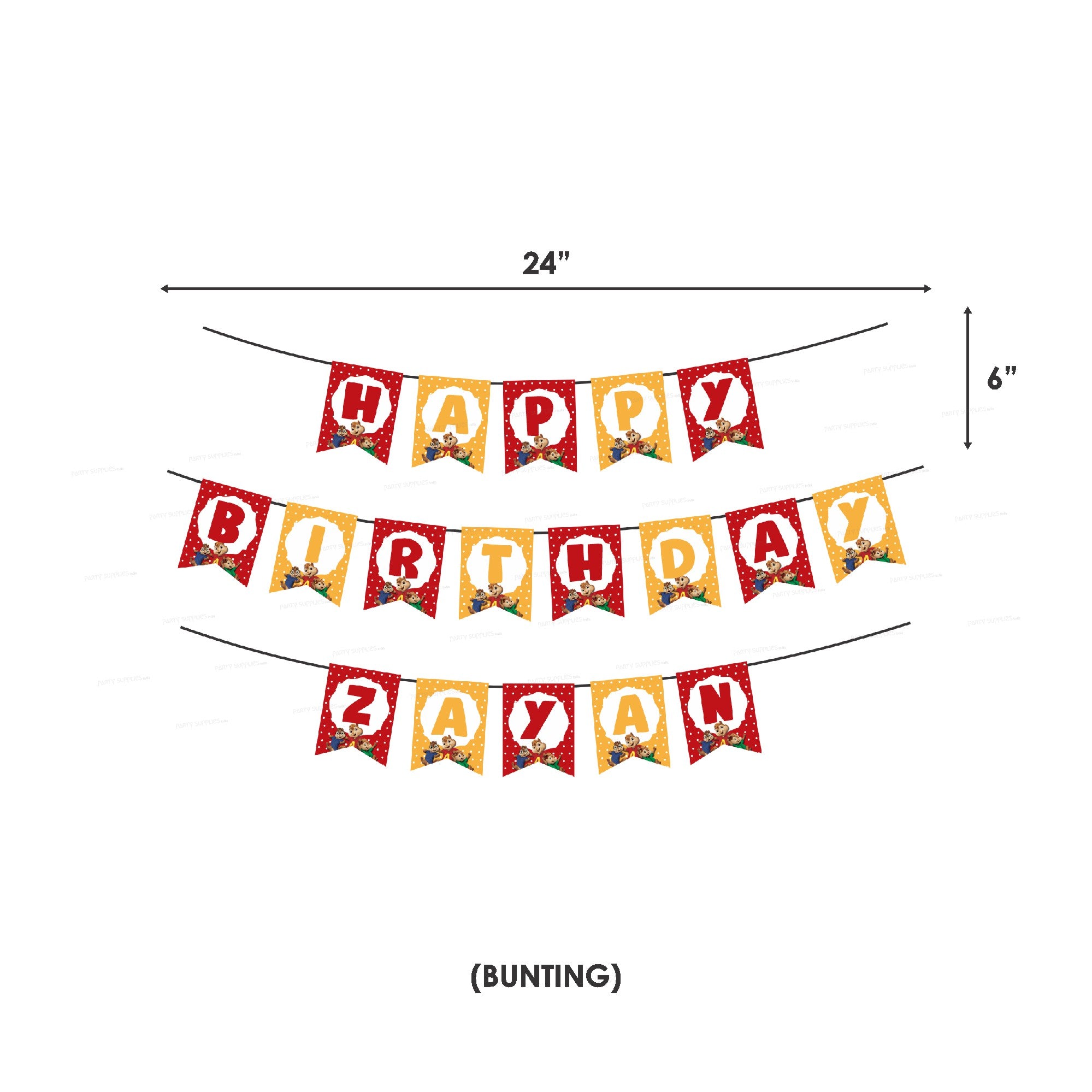Alvin and Chipmunks Theme Classic Combo Kit - image 3 of 14 | Party Supplies India