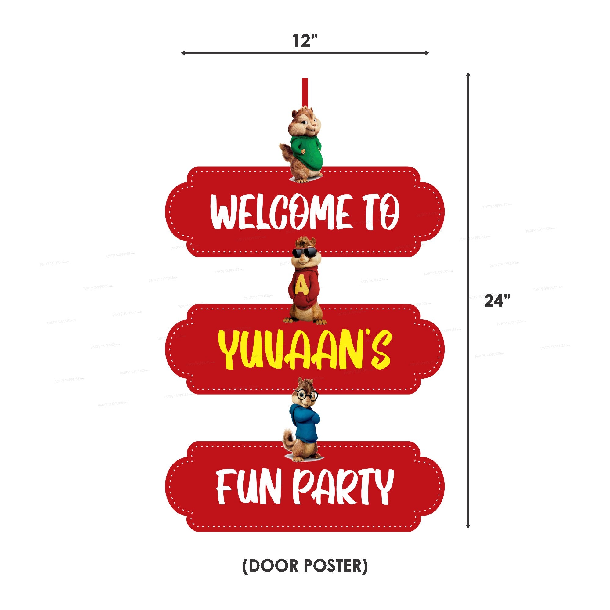 Alvin and Chipmunks Theme Classic Combo Kit - image 4 of 14 | Party Supplies India