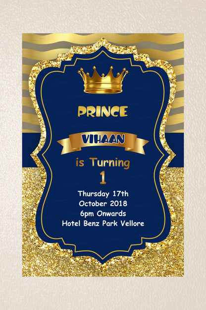 Prince Theme Customized Invite