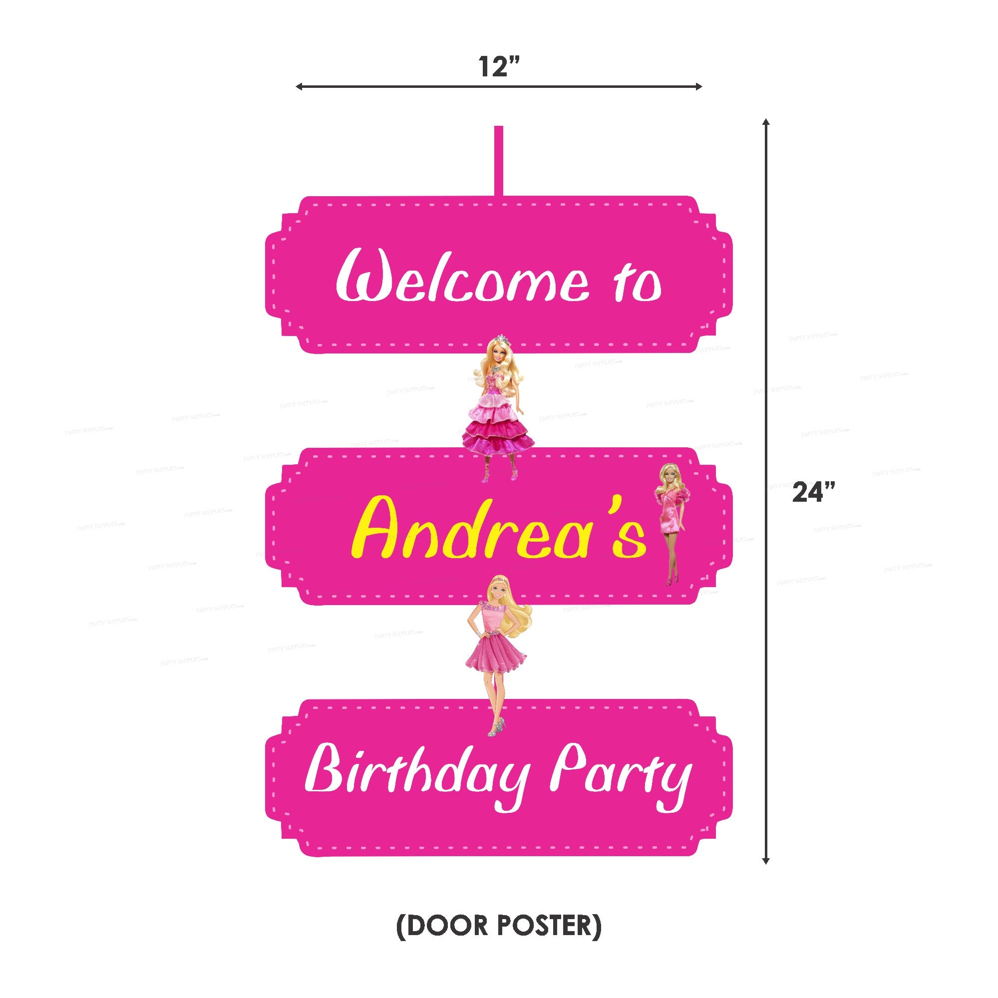 Barbie Theme Premium Combo Kit