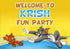 Tom & Jerry Theme Customized Welcome Poster - image 1 of 3 | Party Supplies India