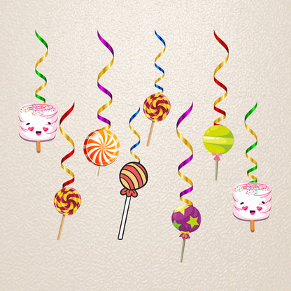 Candy Theme Swirls