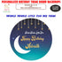 Twinkle Twinkle Little Star Boy Theme Personalized Round Backdrop - image 1 of 4 | Party Supplies India