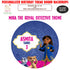 Mira Royal detective Theme Personalized Round Backdrop - image 1 of 5 | Party Supplies India