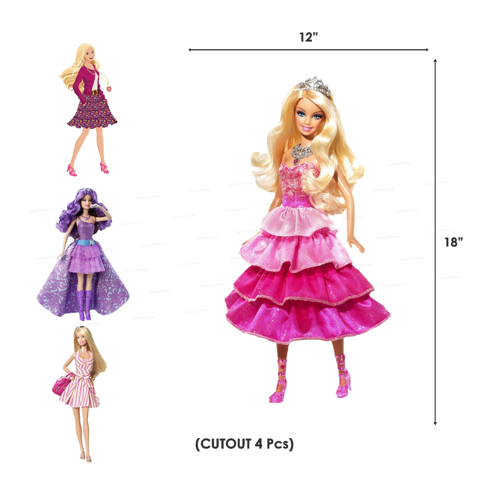 Barbie Theme Premium Combo Kit