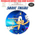Sonic the Hedgehog Theme Classic Round Backdrop - image 1 of 4 | Party Supplies India