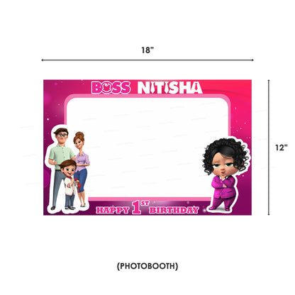 PSI Girl Boss Baby Theme Premium Kit