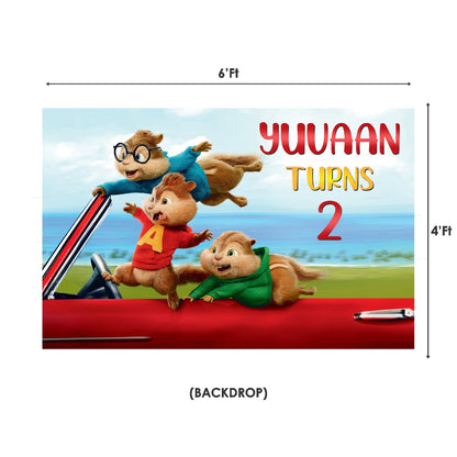 Alvin and Chipmunks Theme Classic Combo Kit - image 8 of 14 | Party Supplies India