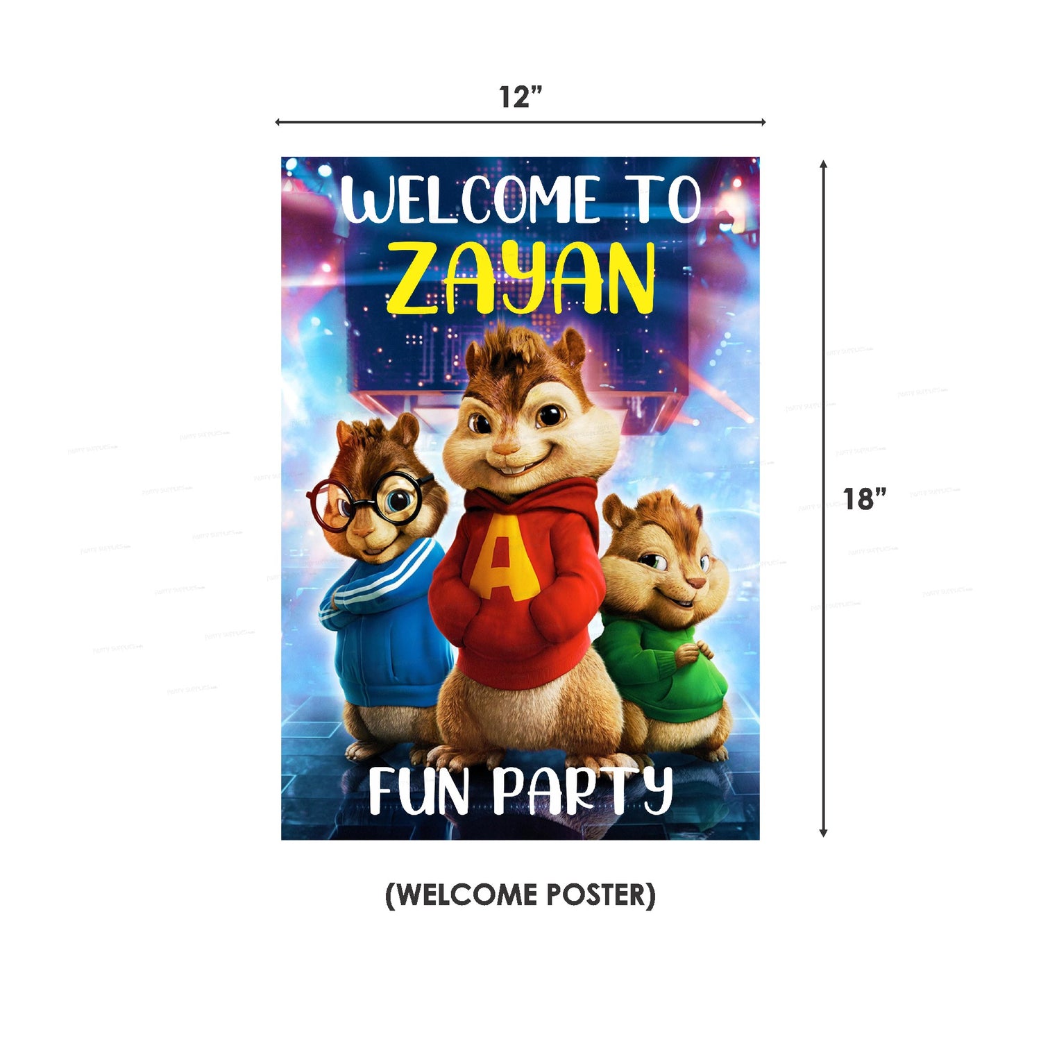 Alvin and Chipmunks Theme Classic Combo Kit - image 2 of 14 | Party Supplies India