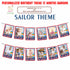 Sailor Theme 12 Months Photo Banner - image 1 of 3 | Party Supplies India