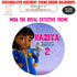 Mira Royal detective Theme Round Backdrop - image 1 of 4 | Party Supplies India