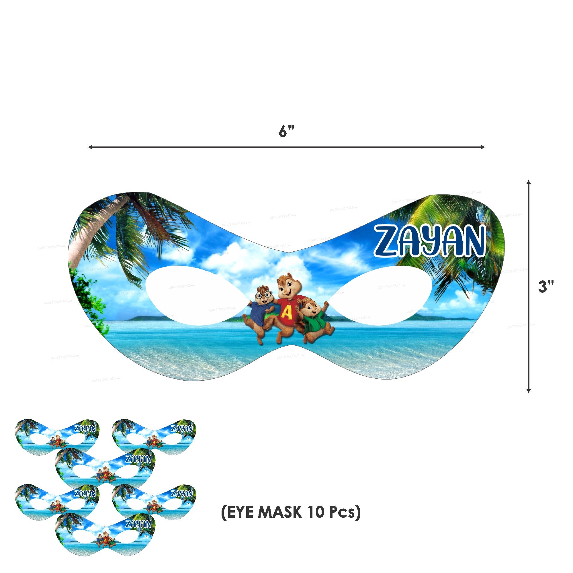 Alvin and Chipmunks Theme Classic Combo Kit - image 10 of 14 | Party Supplies India
