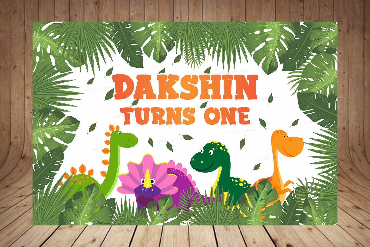 PSI Dinosaur Theme Backdrop