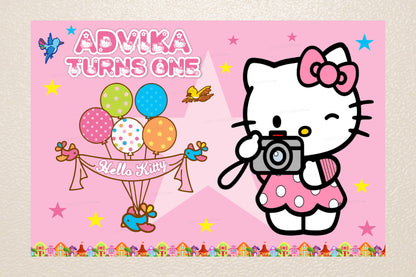 PSI Hello Kitty Theme Backdrop