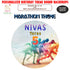 Marathon Theme Round  Backdrop - image 1 of 4 | Party Supplies India