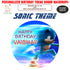 Sonic the Hedgehog Theme Customized Round Backdrop - image 1 of 4 | Party Supplies India