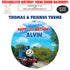 Thomas and Friends Theme Round Backdrop - image 1 of 4 | Party Supplies India