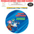 Robo Poli Theme Customized Round Backdrop - image 1 of 4 | Party Supplies India