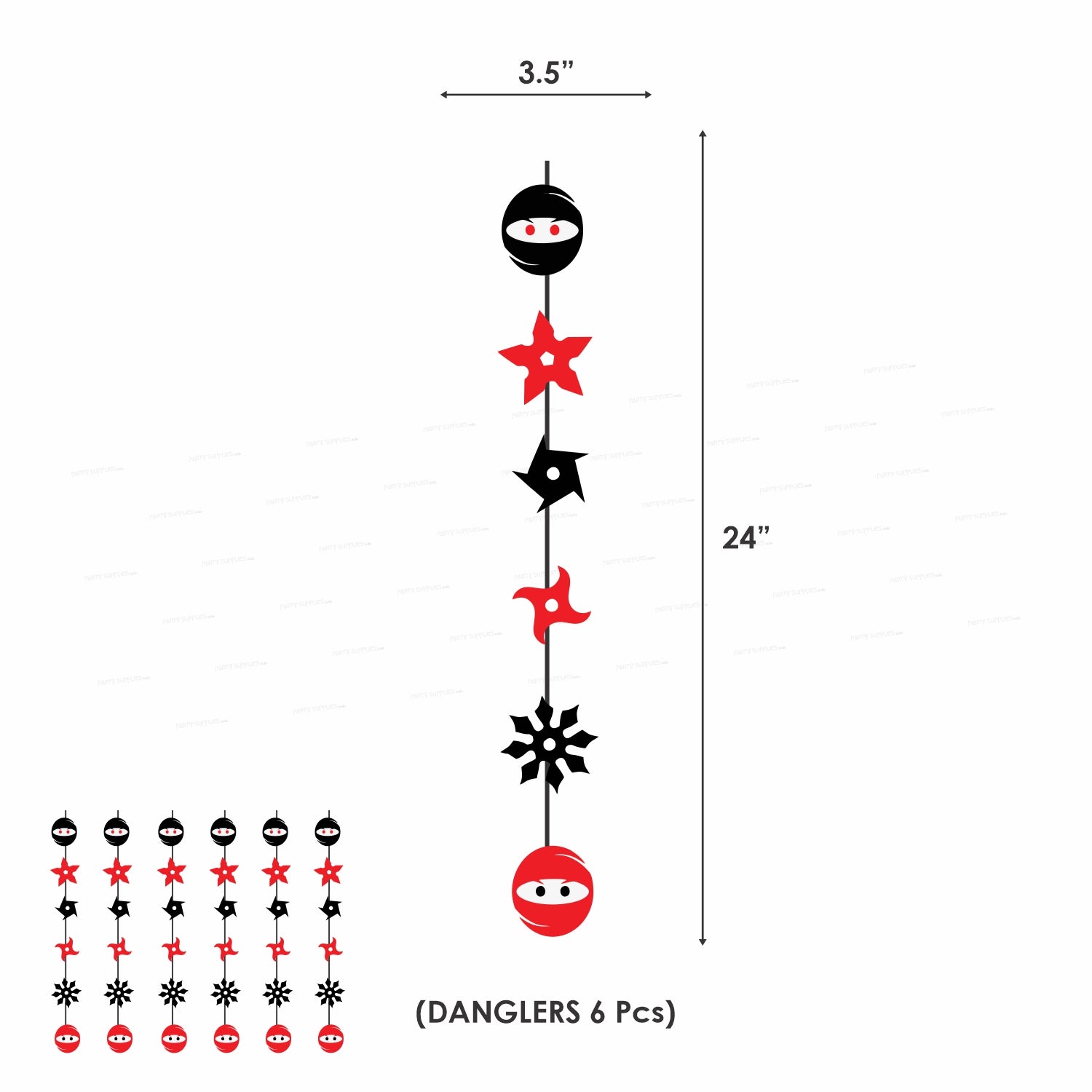 Ninja Theme Premium Combo Kit