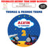 Thomas and Friends Theme Customized Round Backdrop - image 1 of 4 | Party Supplies India