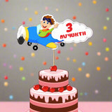 AEROPLANE THEME  CAKE TOPPER - image 1 of 3 | Party Supplies India