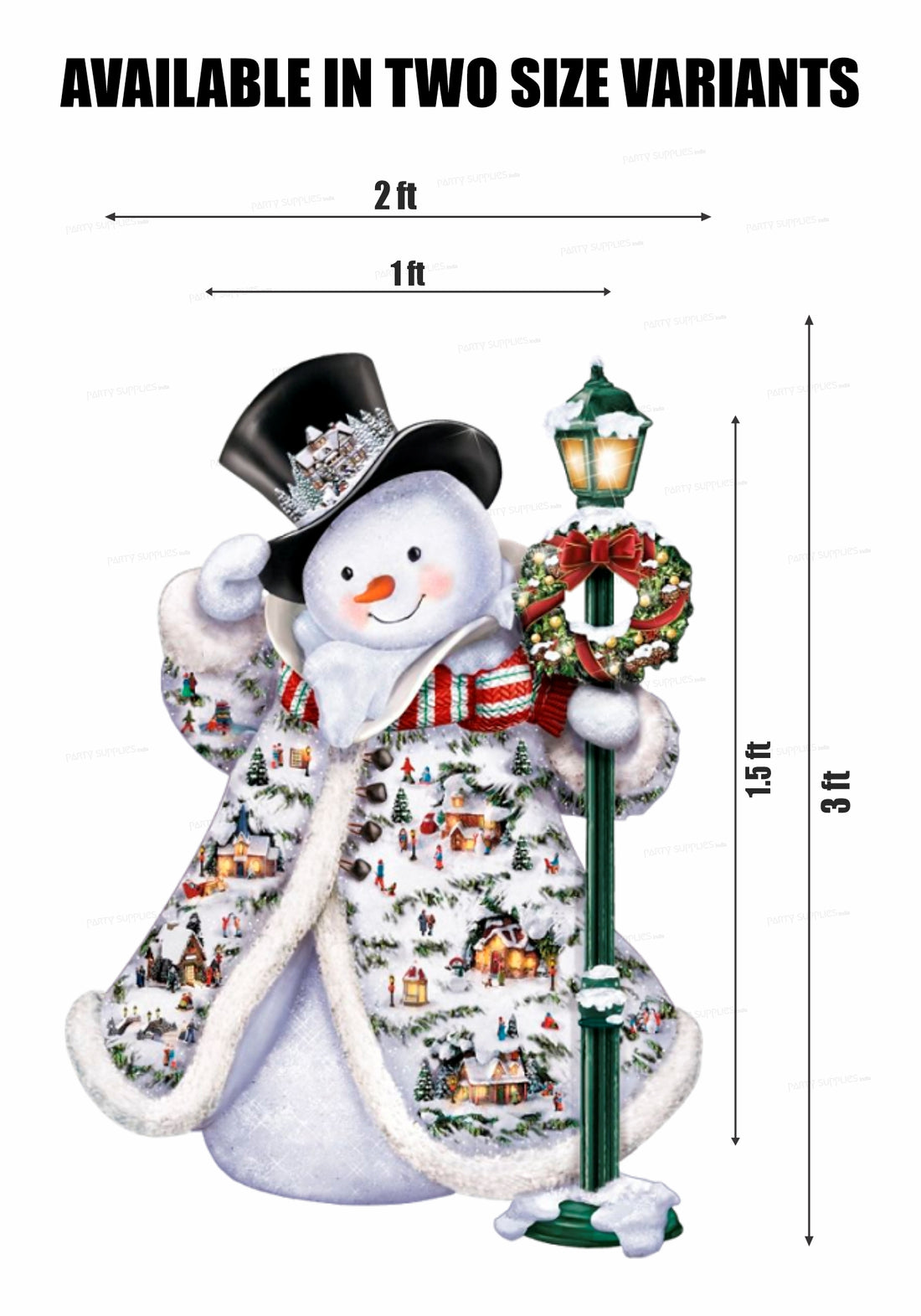 PSI Christmas Theme Cutout - 20
