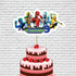 Power Rangers Theme Customized Cake Topper - image 1 of 2 | Party Supplies India
