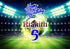 Football Theme Customized Backdrop - 6x4 Ft. - image 1 of 7 | Party Supplies India