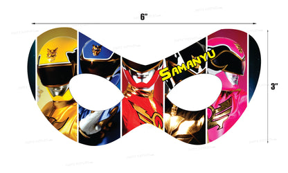 Power Rangers Theme Classic Eye Mask