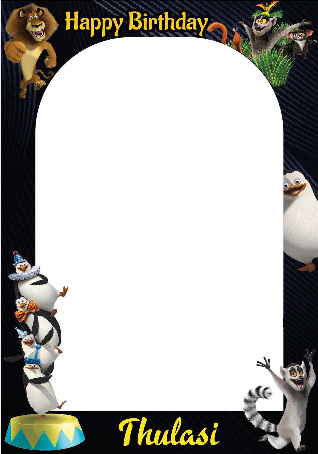 Penguin Theme Personalized PhotoBooth