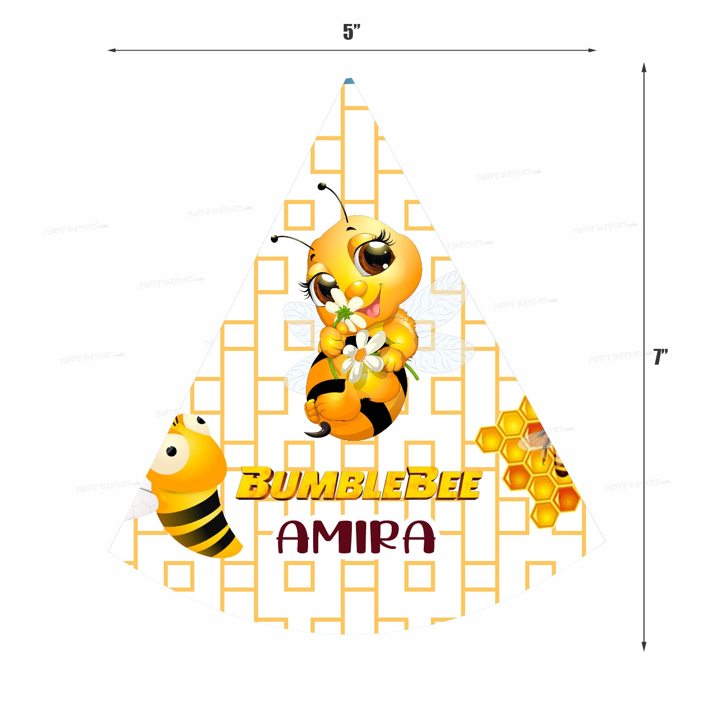 PSI Bumble Bee Personalized Theme Hat