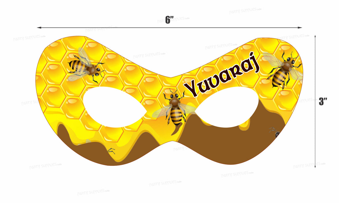 PSI Bumble Bee  Personalized Theme Eye Mask