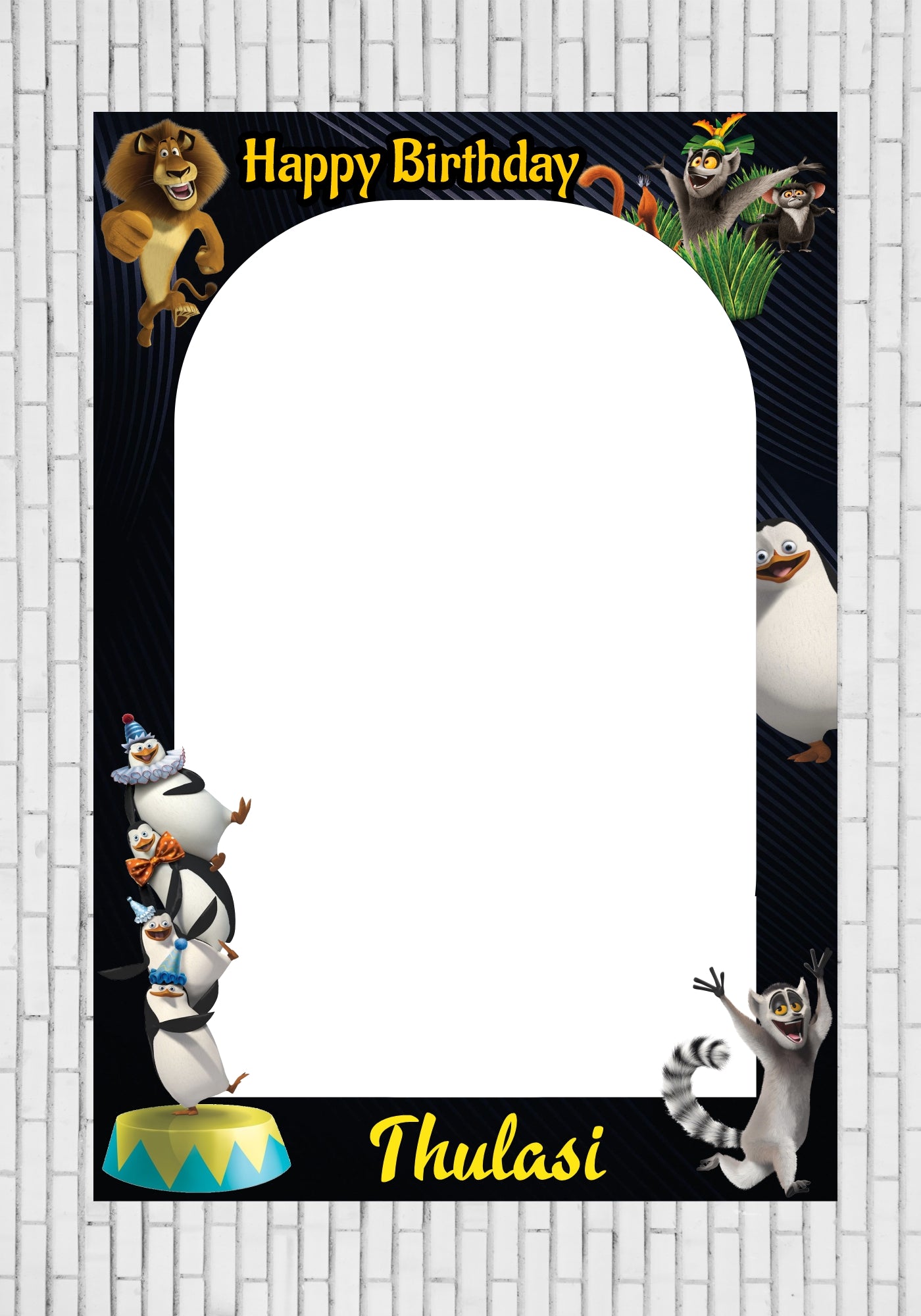 Penguin Theme Personalized  PhotoBooth