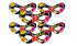 Power Rangers Theme Classic Eye Mask - image 1 of 3 | Party Supplies India