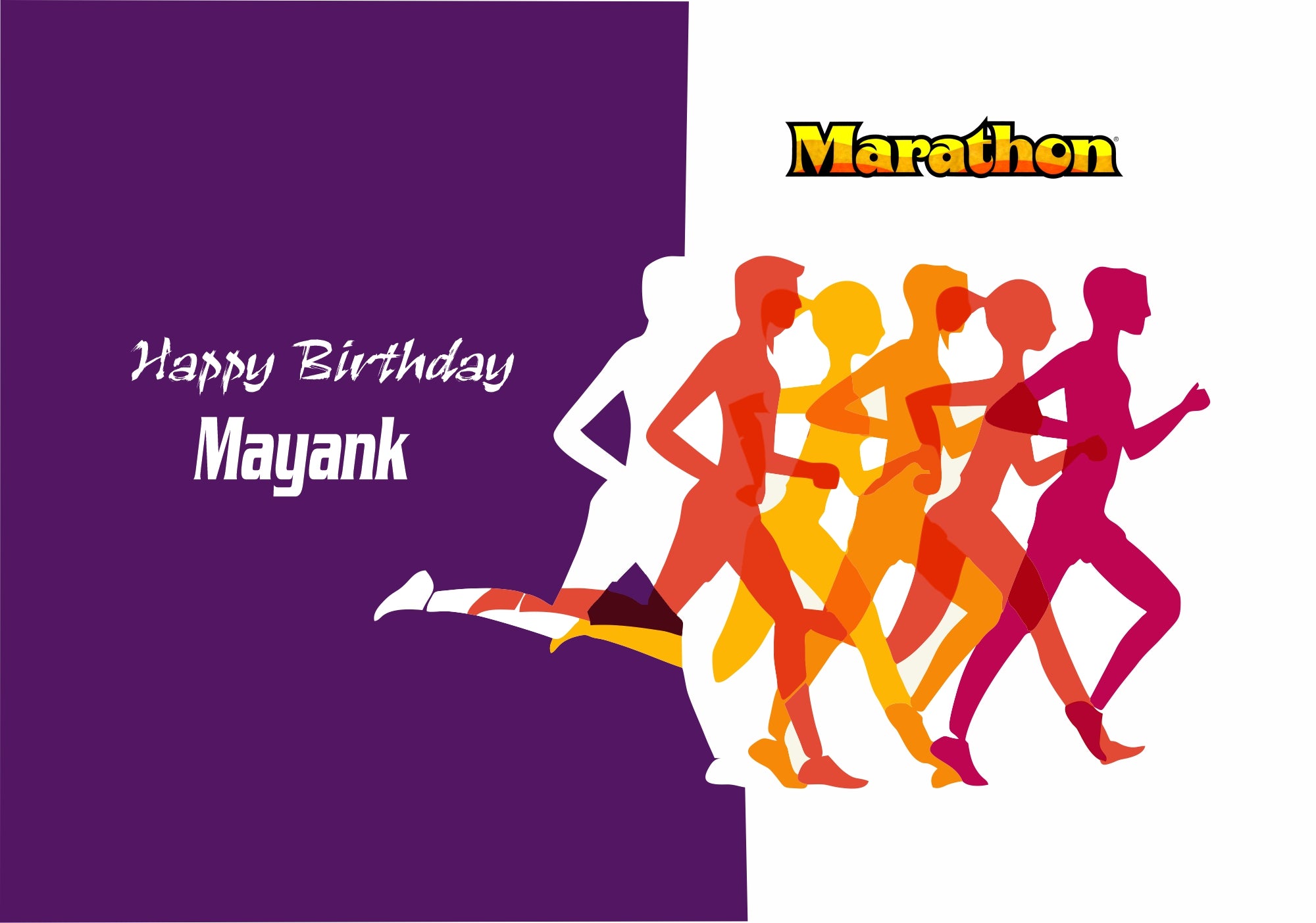 Marathon Theme Premium Backdrop