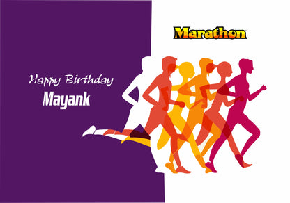 Marathon Theme Premium Backdrop