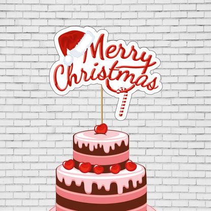 PSI Christmas Theme Cake Topper - 02