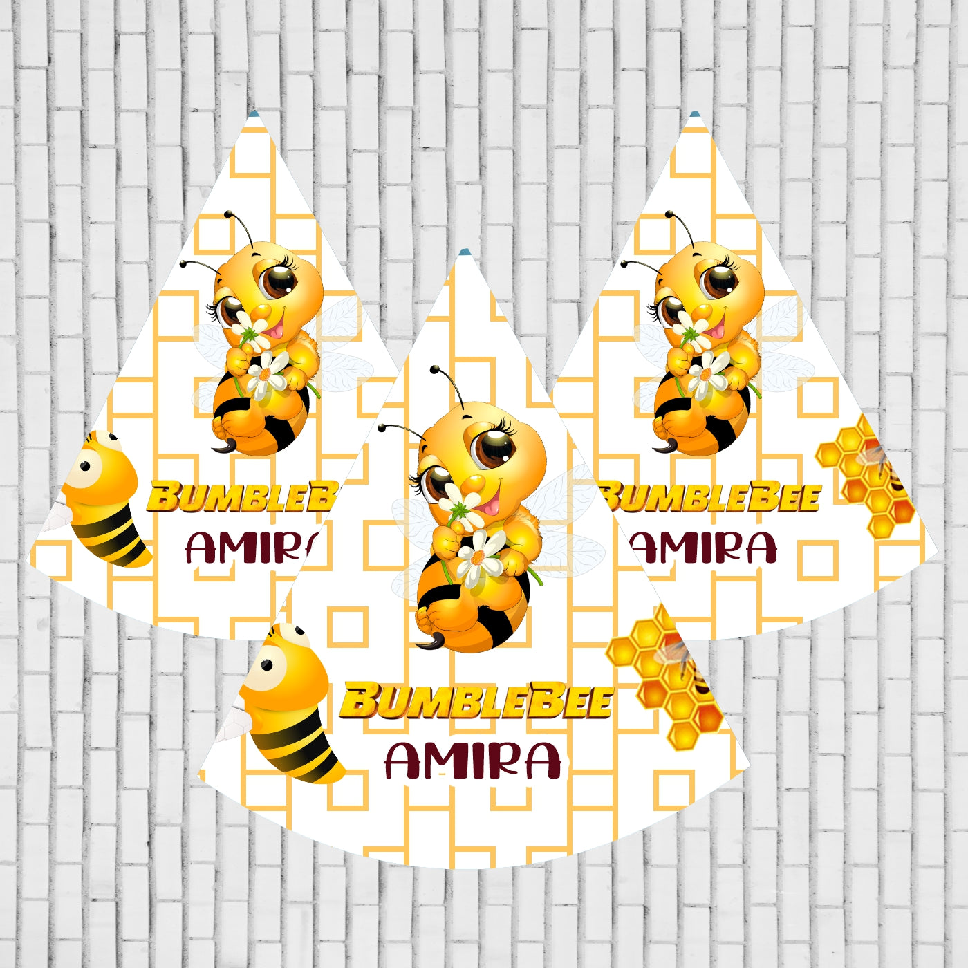 PSI Bumble Bee Personalized Theme Hat