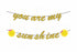 Sunshine Theme Girl Customized Hanging - image 1 of 3 | Party Supplies India
