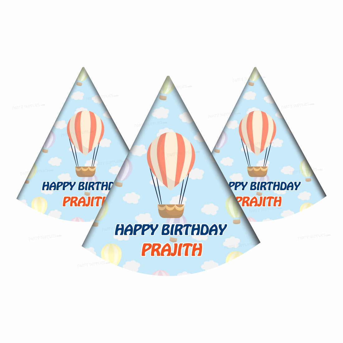 Hot Air Theme Boy Customized Hat