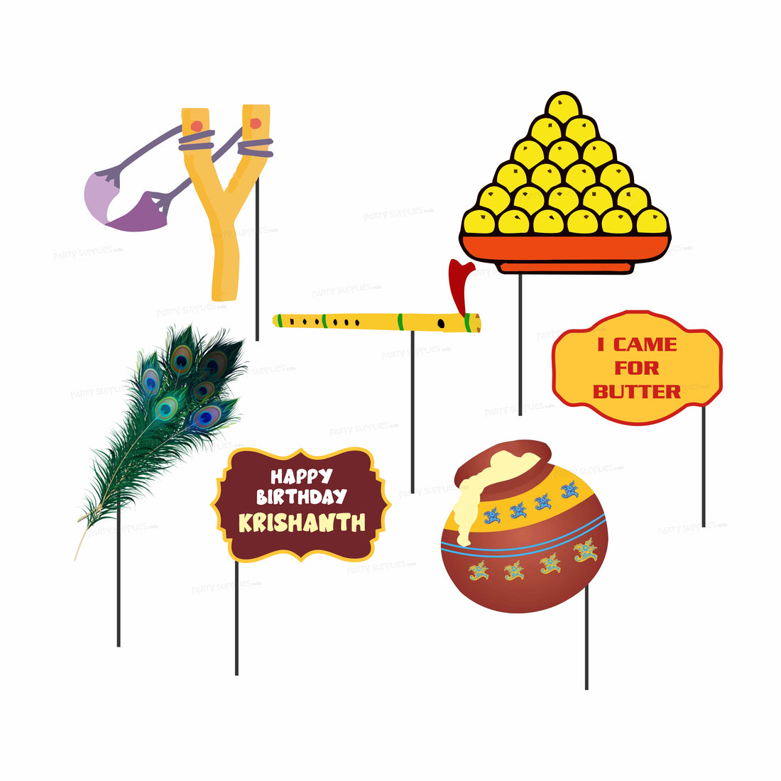 Little Krishna Theme Props