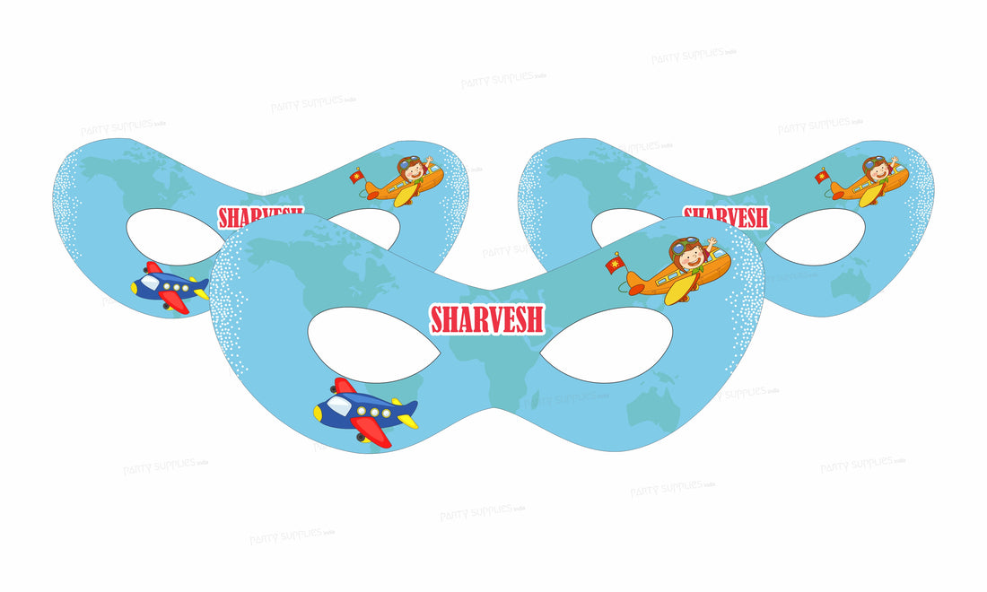 Aeroplane Theme Customized Eye Mask