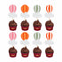 Hot Air Theme Girl Cup Colourfull Cake Topper - image 1 of 3 | Party Supplies India